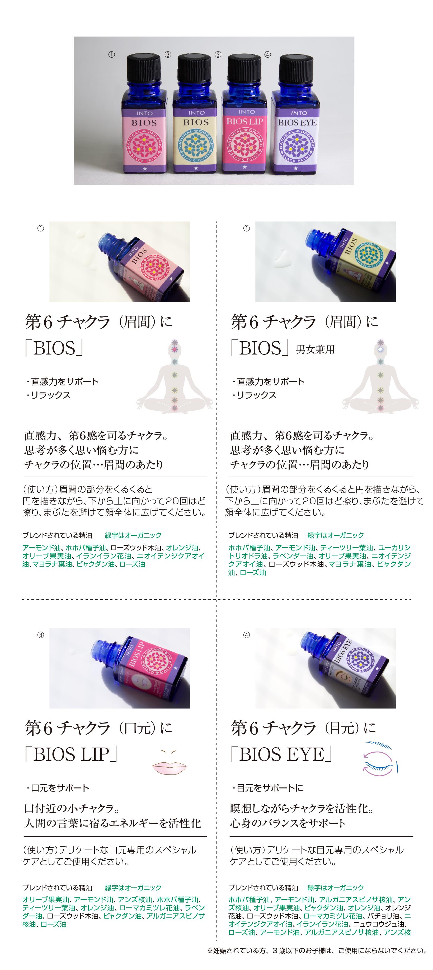 INTO BIOS顔用