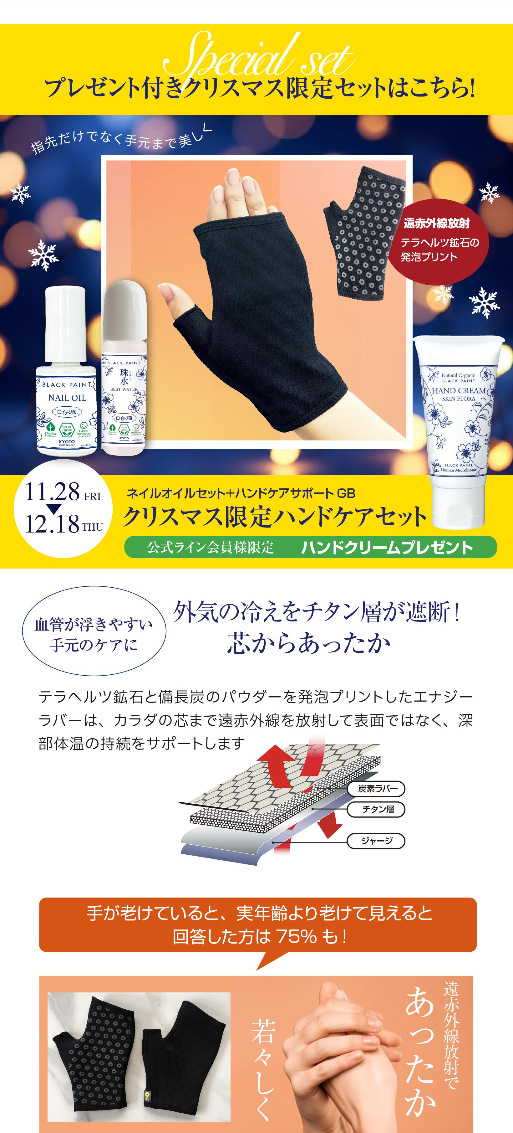 ☆冬のお勧め品☆ハンドケアサポート