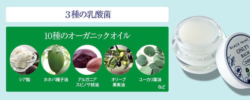 乳酸菌×オーガニックオイル