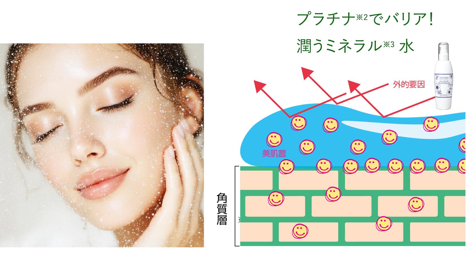 “プラチナの抗酸化”